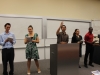 Chris leads us in a song